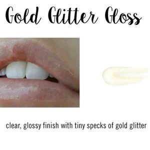 Gold Glitter Gloss